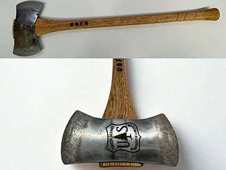Restored Forest Service Axe